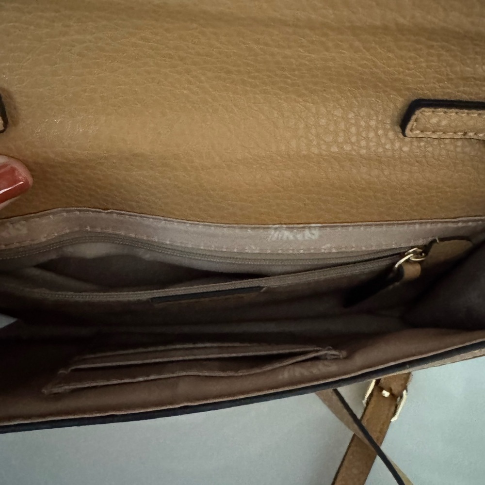 Anne Klein Embroidered Straw Crossbody Bag - Picture 5 of 9